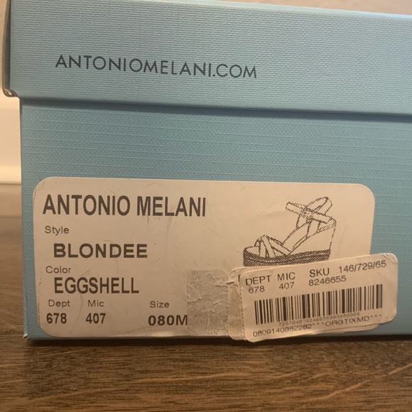Antonio Melani Blondee Wedges - Picture 8 of 8